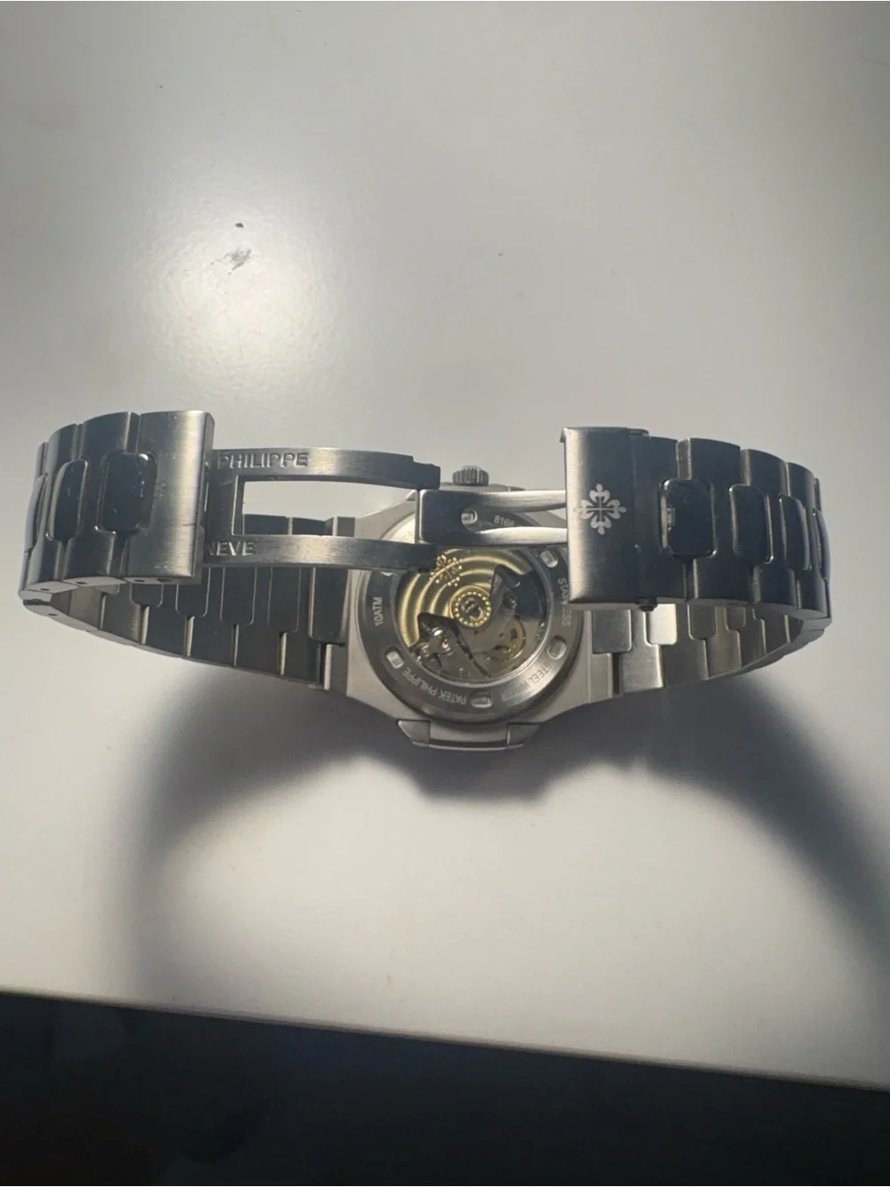 Patek Philippe Nautilus Wristwatch with Dark Green Dial